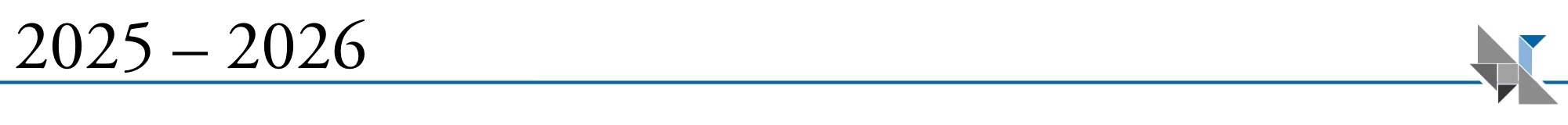 Newsletters for 2025-2026